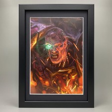 Huron Blackheart Art Encadré Corsaires Rouges Space Marines Warhammer 40K 40 000