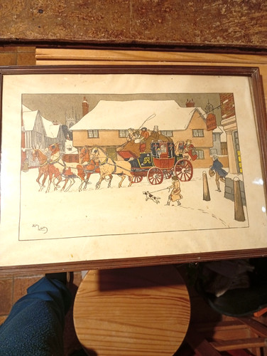 Estampe originale harry eliott - estampe,