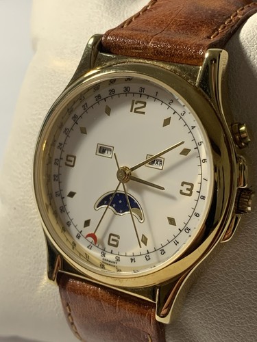 Montre quartz phase - de, lune
