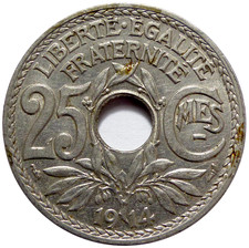 25 Centimes LINDAUER Cmes