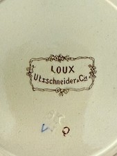 RARE SARREGUEMINES OBERNAI