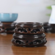 1PC Rond Base en Bois Petit