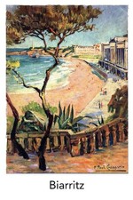 AFFICHE POSTER Biarritz