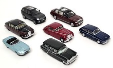 Oxford 1/76 Royal Family 7 Piece Model Car Set Bentley Jaguar Reliant etc