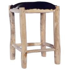 Bois de Teck Massif Tabouret