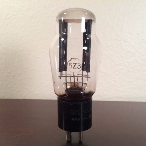 Sylvania 5z3 vacuum tube - 5z3,