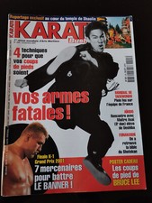 KARATE BUSHIDO n°295 du 11/2001; Taekwondo/ Aïkido/ Funakoshi/ Le Banner K-1
