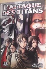 L'Attaque Des Titans (Manga) - Agenda scolaire 2024-2025