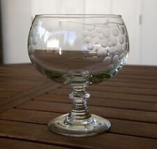 GRAND VERRE RINCE RAISIN EN CRISTAL