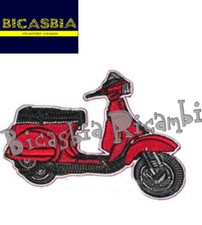 10620 - Patch Pour Veste Rouge 100X85 Vespa 125 Px T5