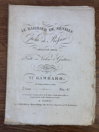 Partition barbier seville - barbier,