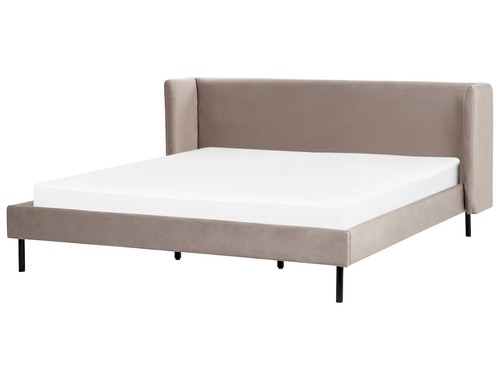 Lit double velours - lit,