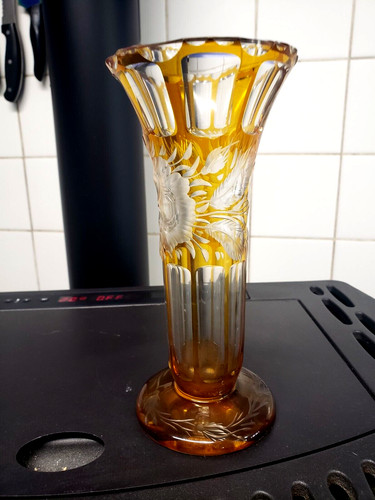 Superbe ancien vase tulipe - superbe,