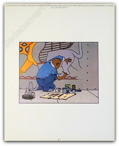 Affiche moebius tueur - moebius, monde