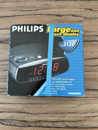 Radio réveil philips - radio, fm/am
