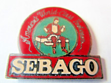 PIN'S   CHAUSSURES  SEBAGO   /     EMAILLE   /  RARE