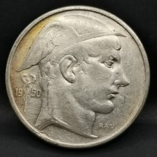 50 FRANCS ARGENT 835‰ 1950
