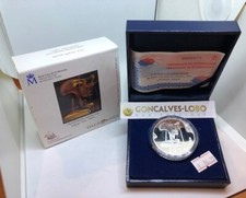 Espagne 2004 COFFRET 10 EURO ARGENT DALI  BACON FRITO B.E