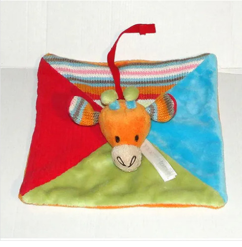 Doudou girafe plat happy horse - happy,
