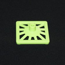 Playmobil pied de parasol vert