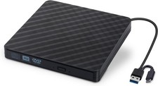 Lecteur DVD Externe Graveur DVD CD USB 30 Ultra Slim Portable  Auelek Graveu