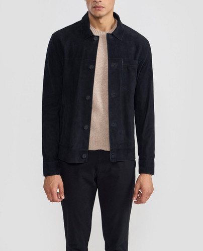 Veste chemise homme - , cuir