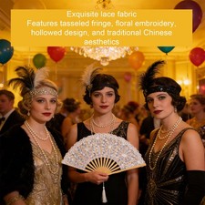 Éventail Pliant En Dentelle