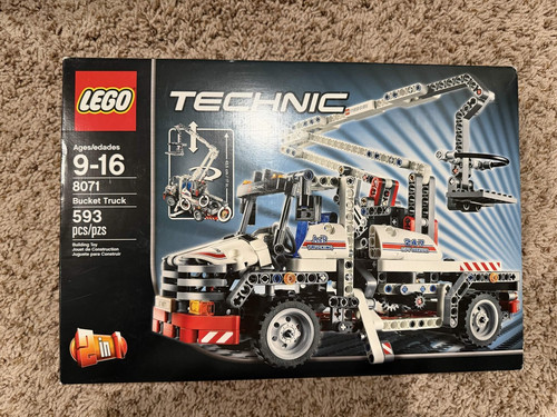 Lego technic bucket truck - lego,