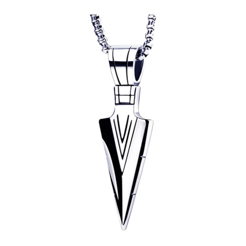 Pendentif pointe lance - pendentif,