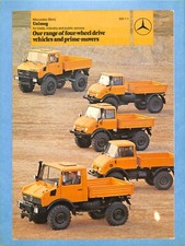 MERCEDES-BENZ / UNIMOG / RANGE