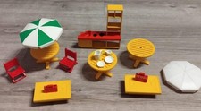 lot   PLAYMOBIL vintage accessoires pour set 3771 meuble maison vacance