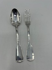 COUVERT DE BAPTEME EN ARGENT