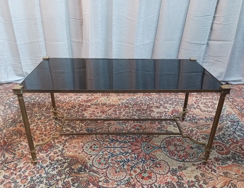 Table basse vintage laiton - basse,