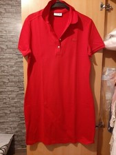Robe rouge "LACOSTE" mi-longues