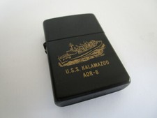 ZIPPO  1988  MILITAIRE  USS  KALAMAZOO  AOR-6  REF 121