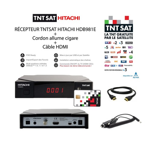 Recepteur tntsat hitachi - tntsat,