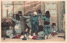 CARTE POSTALE -  ARDENNES 08 - LES DERNIERES CARTOUCHES SCENE II