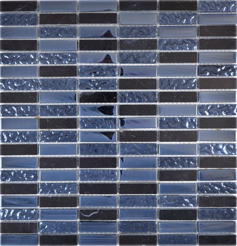 Mosaïque verre noire - mosaïque,