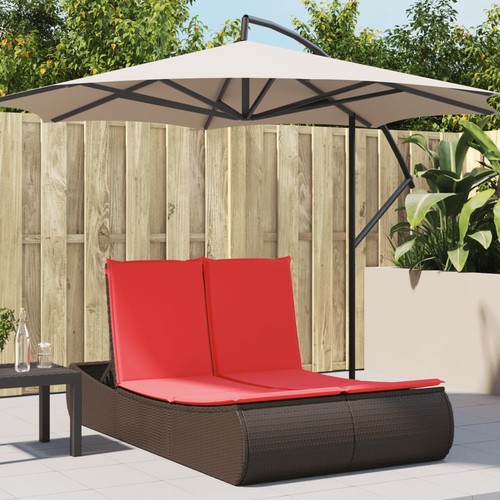 Chaise longue double - , avec