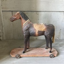 Cheval Sur Roulettes Métal