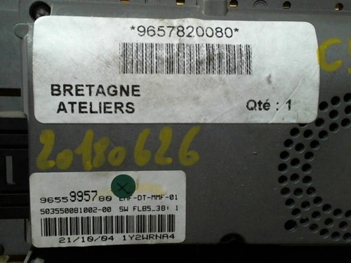 Ecran gps citroen phase 2 - c5,