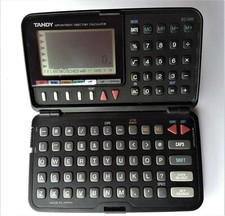 Tandy EC-319 Appointment Directory Calculator / Agenda Electronique Calculatrice
