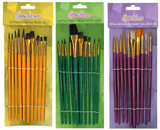 10 X Artiste Peinture Brosses