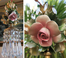 1 Porcelain Capodimonte Pink