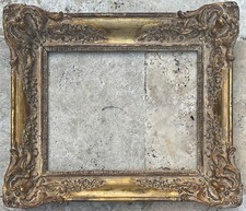 CADRE MONTPARNASSE XIX SCULPTÉ BOIS STUC DIM 6F ORIGINAL FRENCH FRAME 41 x 33 cm