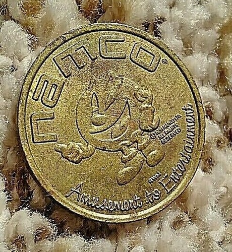 Pac man arcade token namco - pac-man,