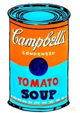 Andy Warhol-Campbell-70x50 Peinture À L'Huile Toile Art Décoration Mural G02064