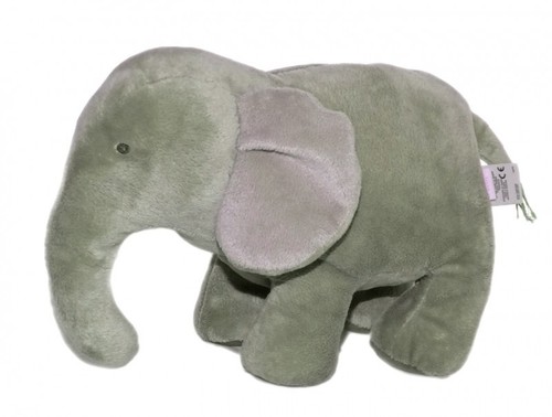 Doudou peluche elephant gris - doudou,