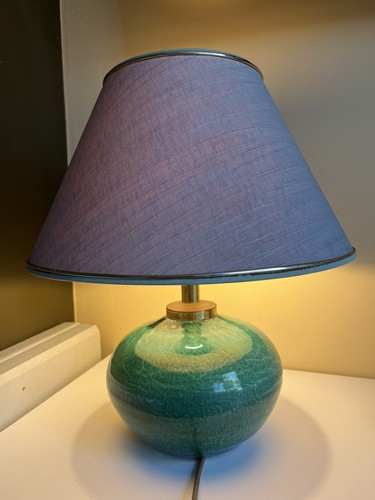 Lampe céramique vintage - lampe,