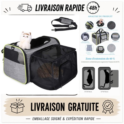 Sac transport chien chat - de,
